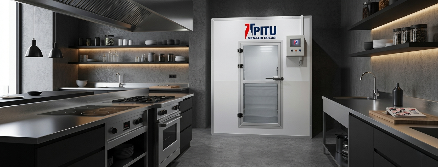 Freezer Jumbo HIMA 1,5 Ton — Cold Storage Portable PITU Teknik Surabaya