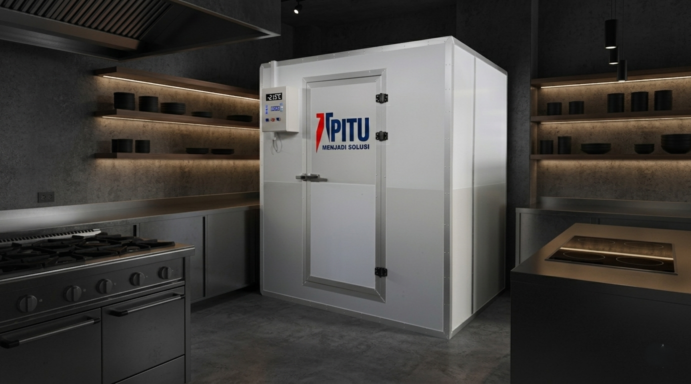 Freezer Jumbo SITA 2,5 Ton — Cold Storage Portable PITU Teknik Surabaya